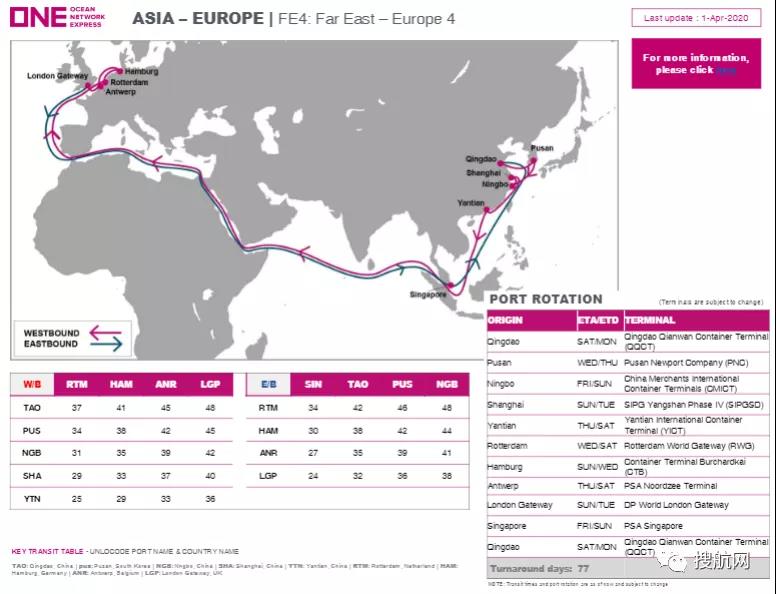 亚欧航线运力将增加12.8万TEU，该航运公司提前部署8艘万TEU新船，加强在联盟中的地位