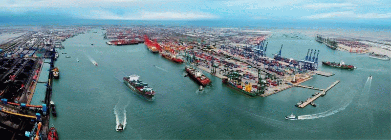 天津港去年净赚6.87亿 同比增长14.04%