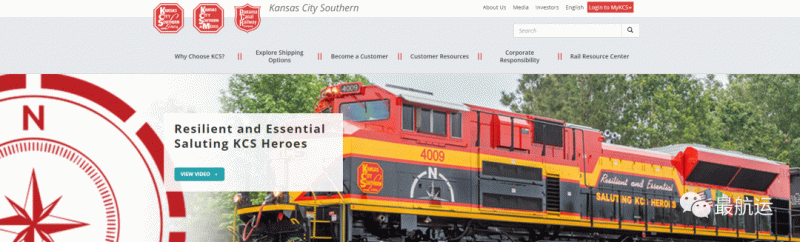 250亿美元！CP收购美国货运铁路KCS集团！