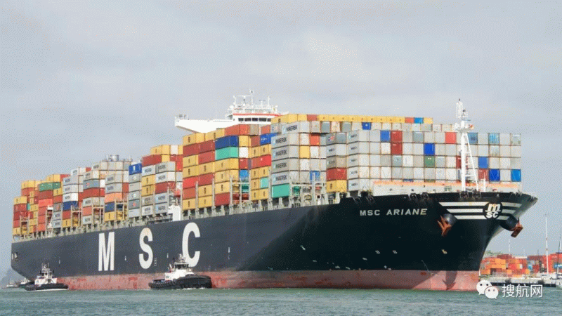 事故丨MSC一艘大型集装箱船突发故障，船期延误，曾挂靠国内盐田、厦门等多个港口！