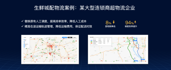 百度地图智能物流解决方案赋能物流全链,助力打造智能生鲜 百度地图智能物流解决方案赋能物流全链,助力打造智能生鲜
